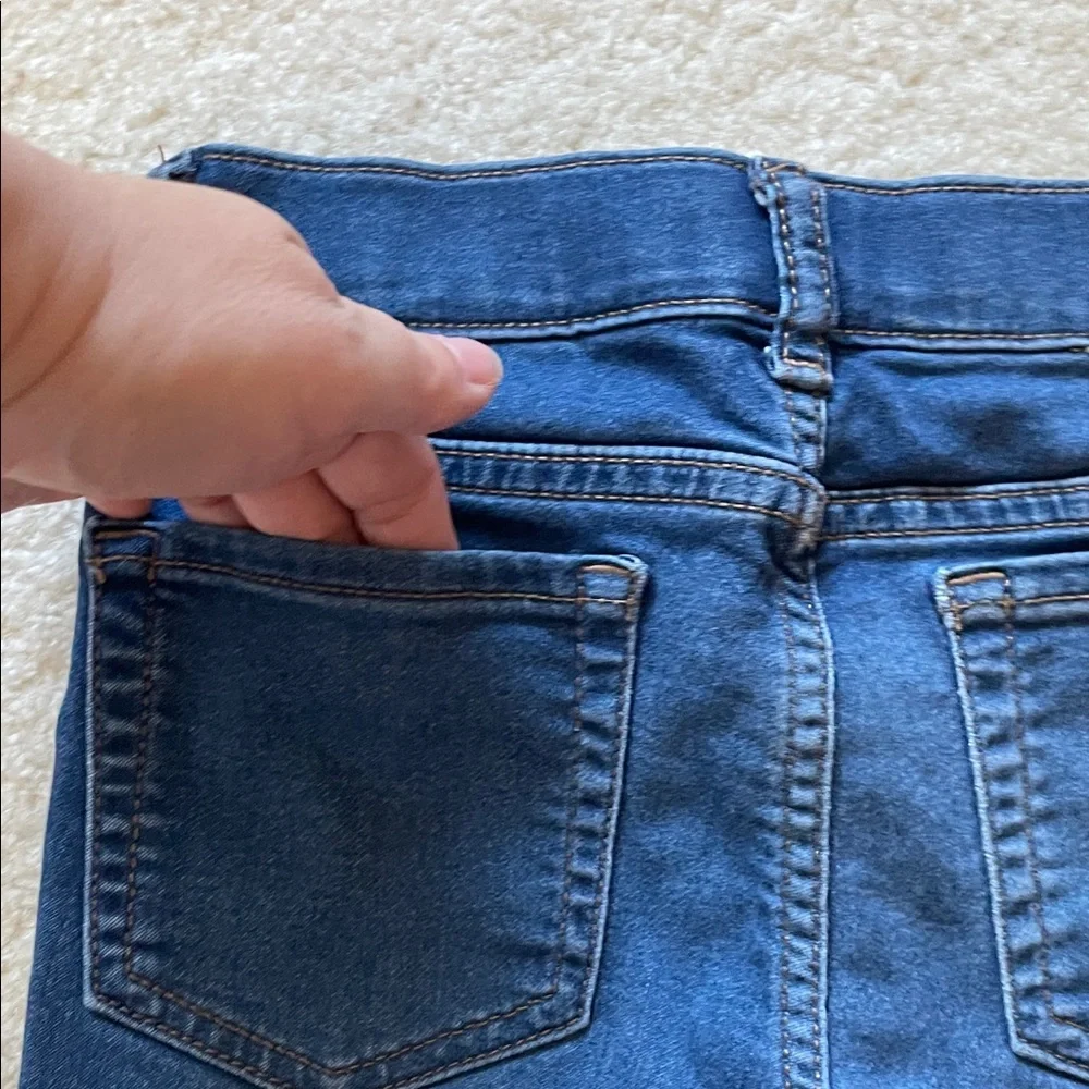THE CHILDREN’S PLACE UEC Girls Size 10 Dark Blue Jean leggings